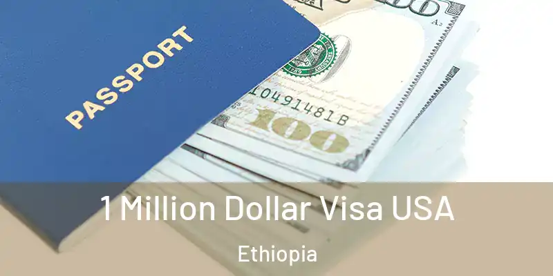 1 Million Dollar Visa USA Ethiopia